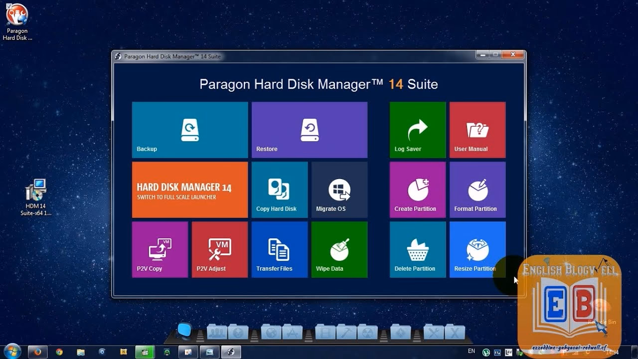 How do I restore a Windows ISO image to a new hard drive?