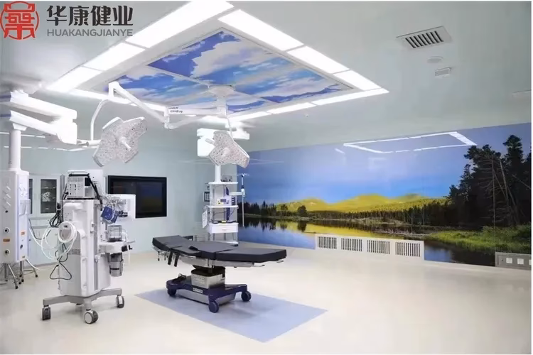 What is the objective of air ventilation in the operating room?