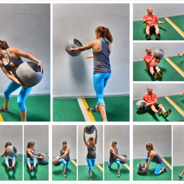 How can medicine ball exercises improve balance & coordination?