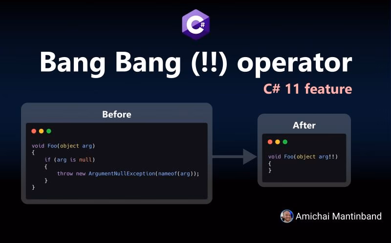 What is a bang in JavaScript?