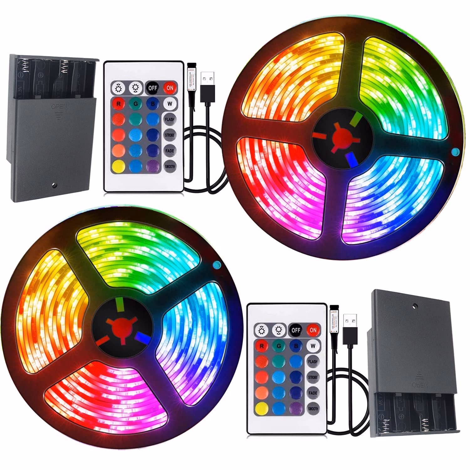 How to choose a battery-powered LED light strip?