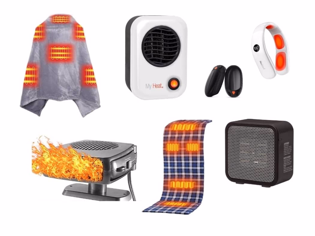 What is a battery-operated heater?
