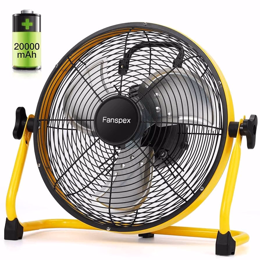 Are battery-powered fans energy efficient?