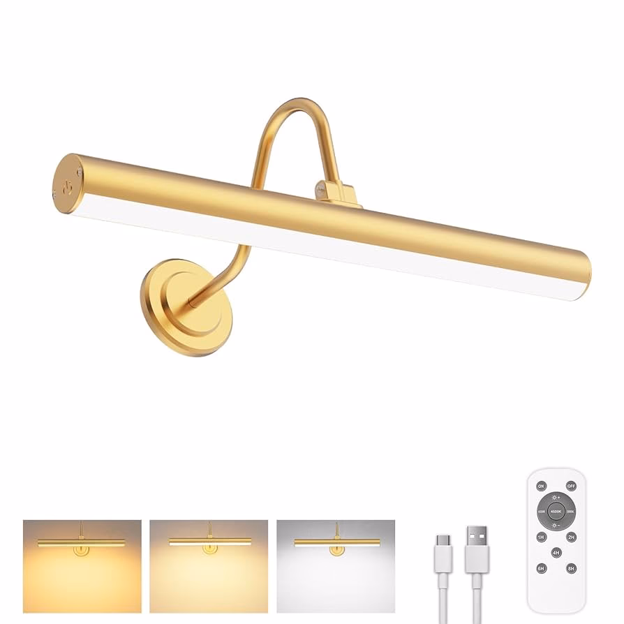 Are battery-operated picture Lights a good choice?