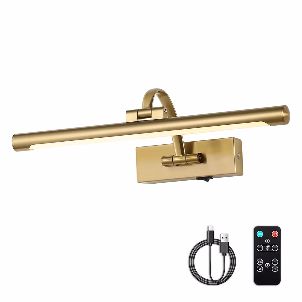 Are cordless picture lights battery operated?