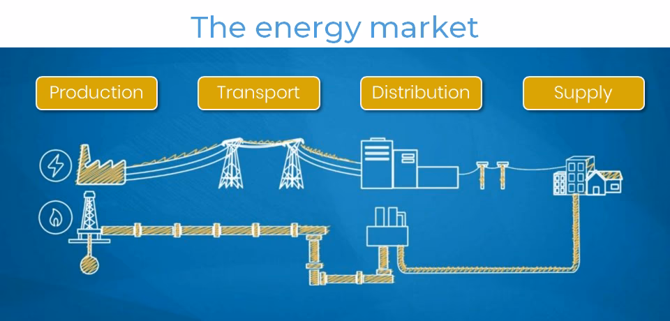 Who manages Belgium's Electricity and gas distribution network?