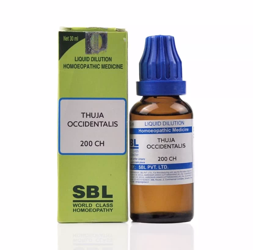 What is Thuja occidentalis in homeopathy?