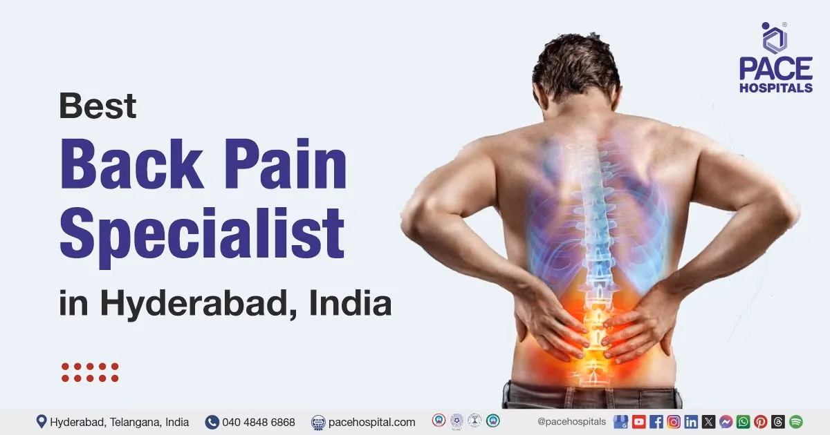 How many back pain doctors are in Hyderabad?