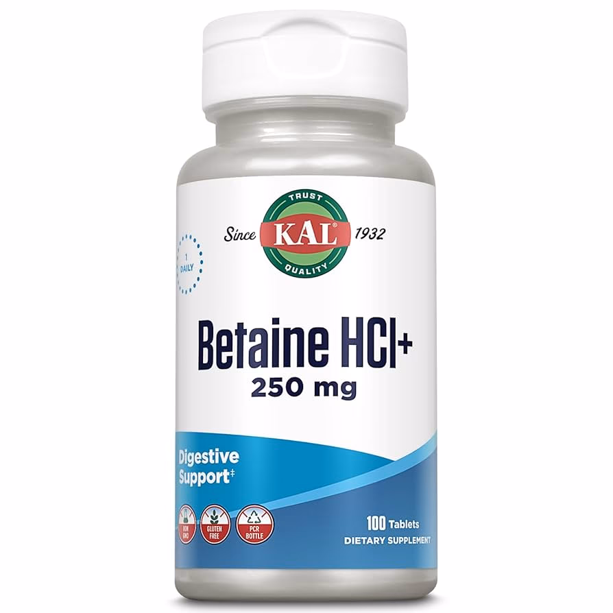 Can you take betaine HCl if your stomach acid is low?