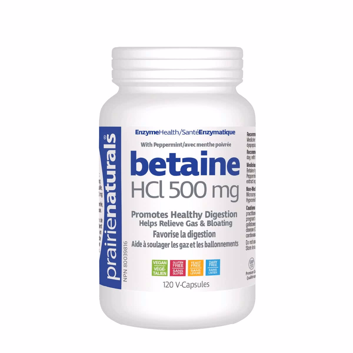 Does betaine hydrochloride increase stomach acid?
