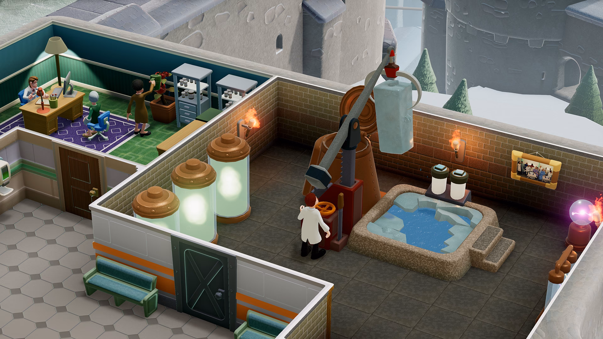 What is a disaster in two point hospital?