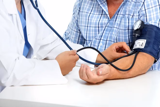 What is a blood pressure test?