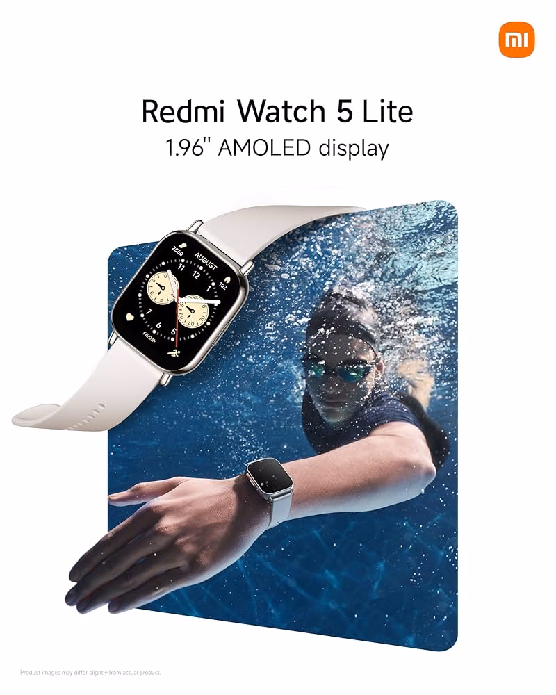 Is the Xiaomi Redmi watch 5 Lite water resistant?