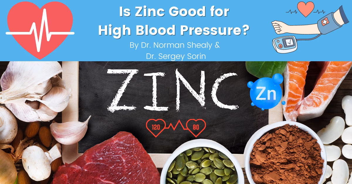 Does zinc supplementation affect blood pressure?