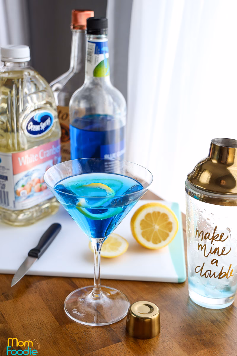 How many calories are in a Blue Cosmo?