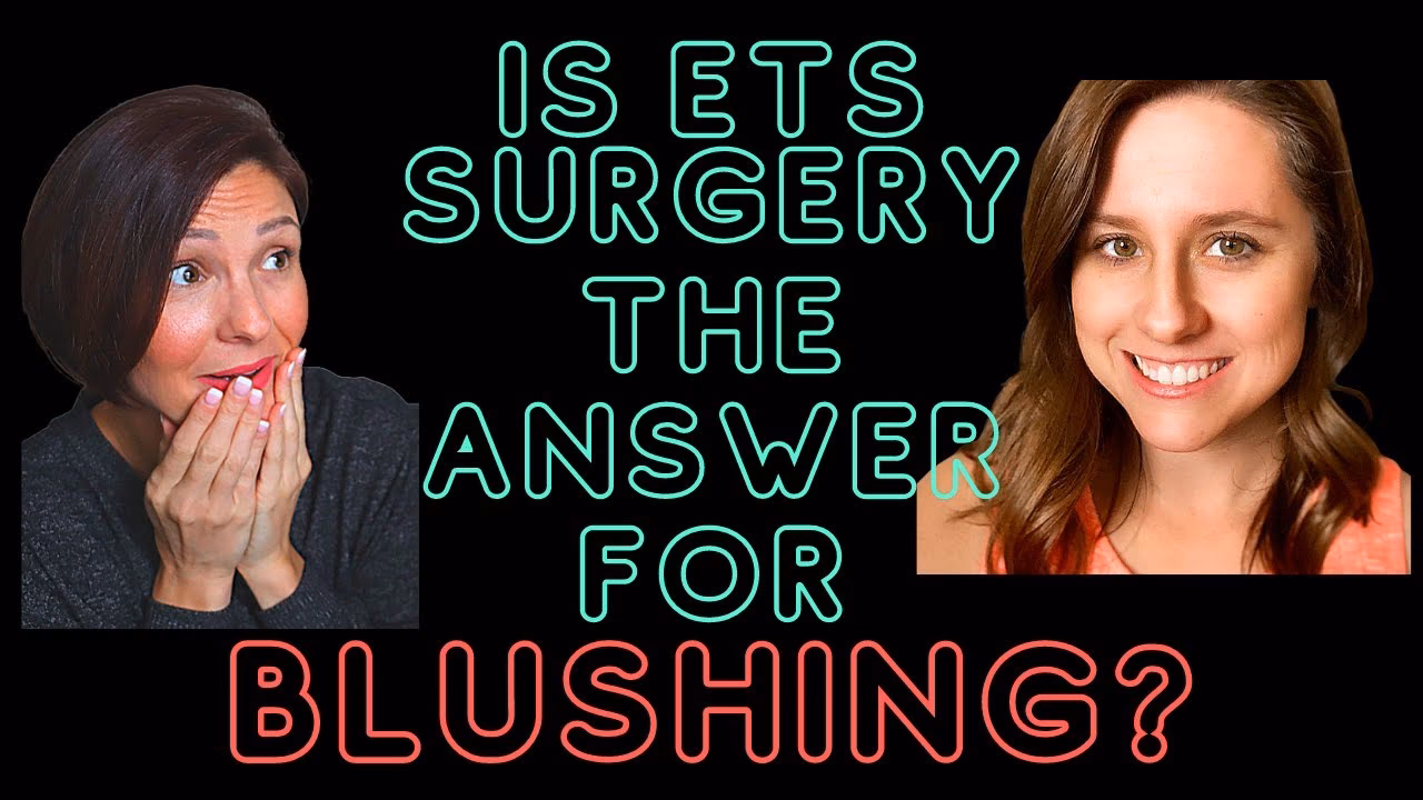 What is thoracic sympathectomy for hyperhidrosis and facial blushing?
