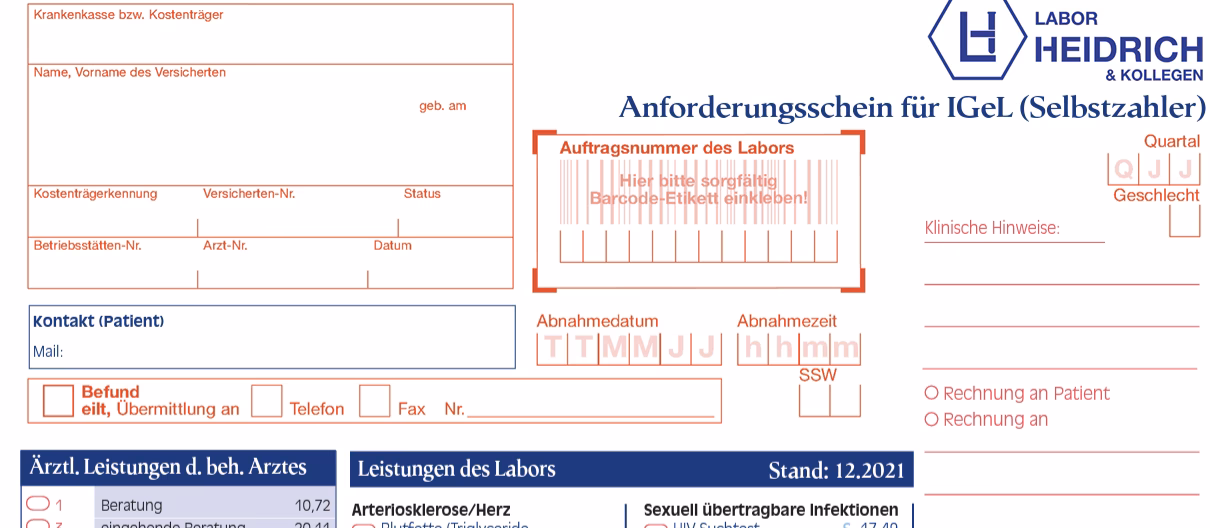 Welche Leistungen gehören zu den IGeL-Leistungen?