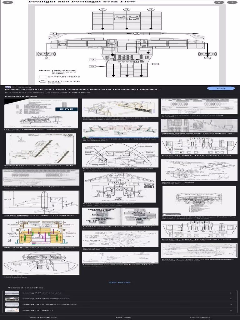 What is a 747-400 maintenance manual?