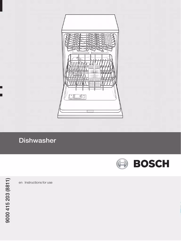 How do I find a manual for my Bosch appliance?
