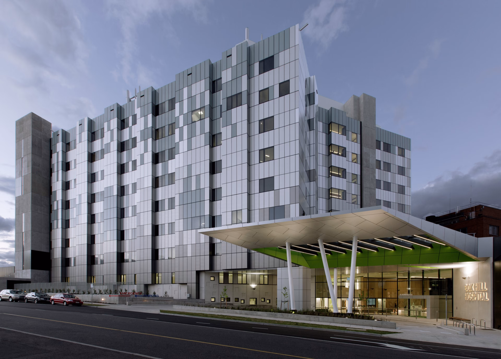 Where is Box Hill Hospital?