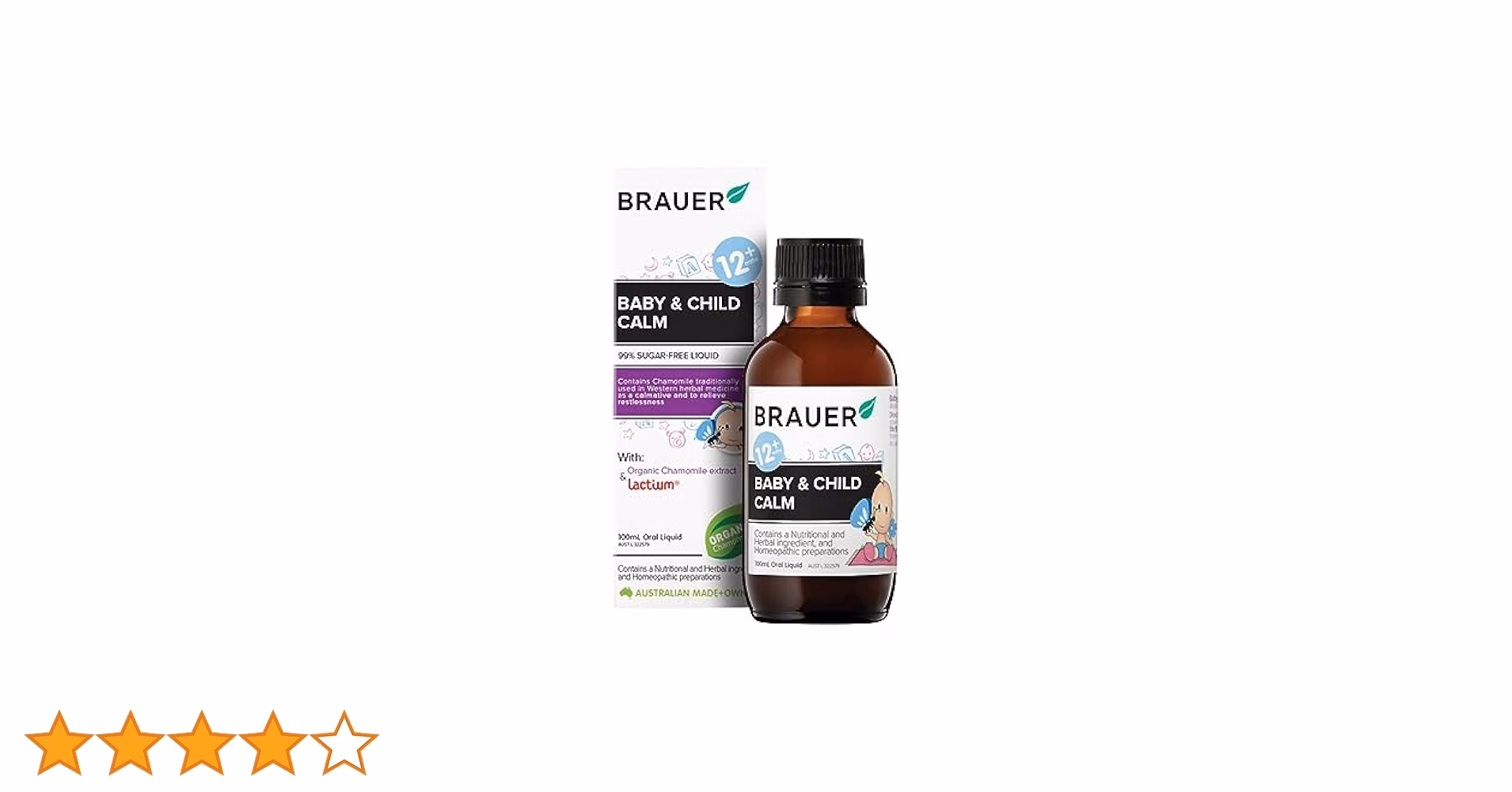 What is Brauer's calm oral spray used for?