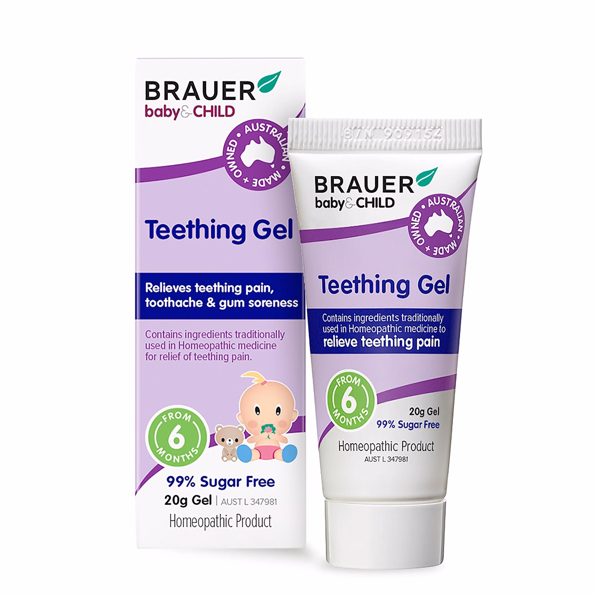 Does Brauer's baby & child teething contain chamomile?