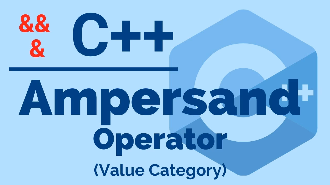 How to use ampersand in variable declaration?