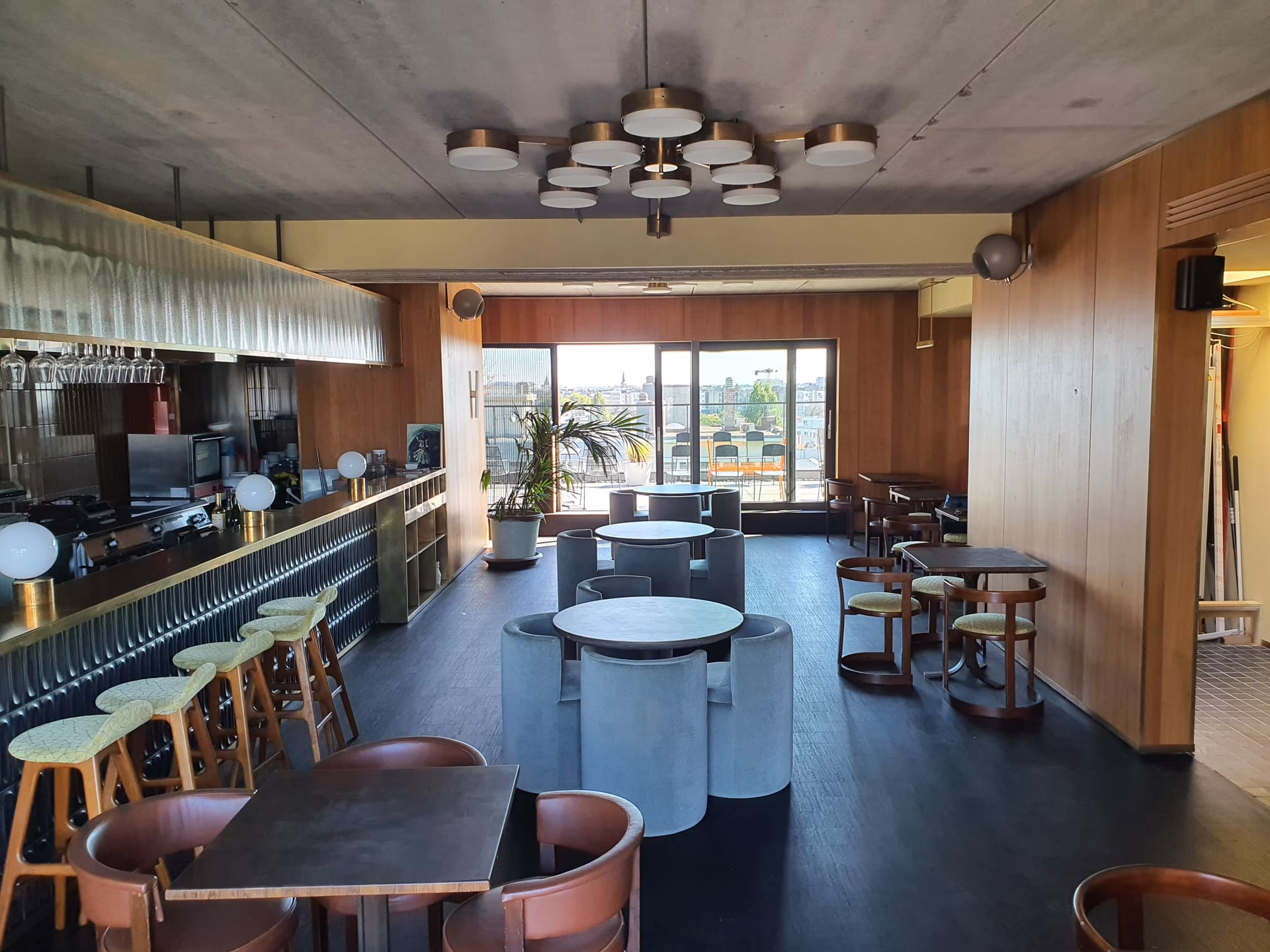 Why should you visit C-hive rooftop bar in Antwerp?