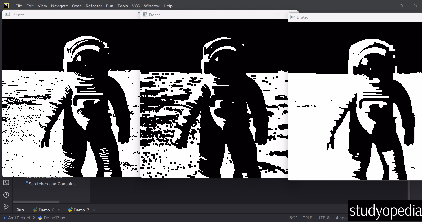 What are morphological operations?