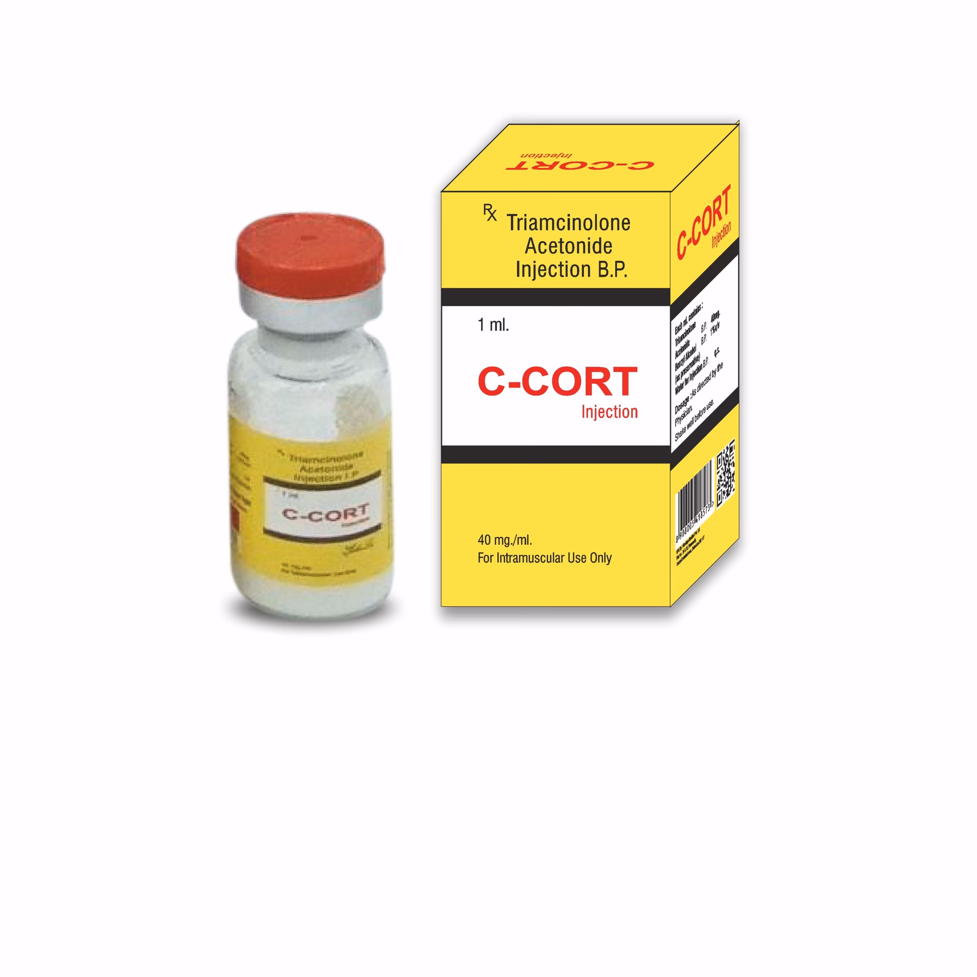 What is a narcotic injected to relieve pain?