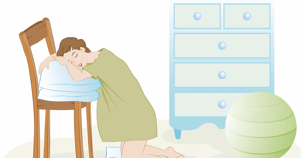 Should you lay down on your side during labour?