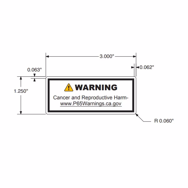Why does everything mention reproductive harm and cancer?