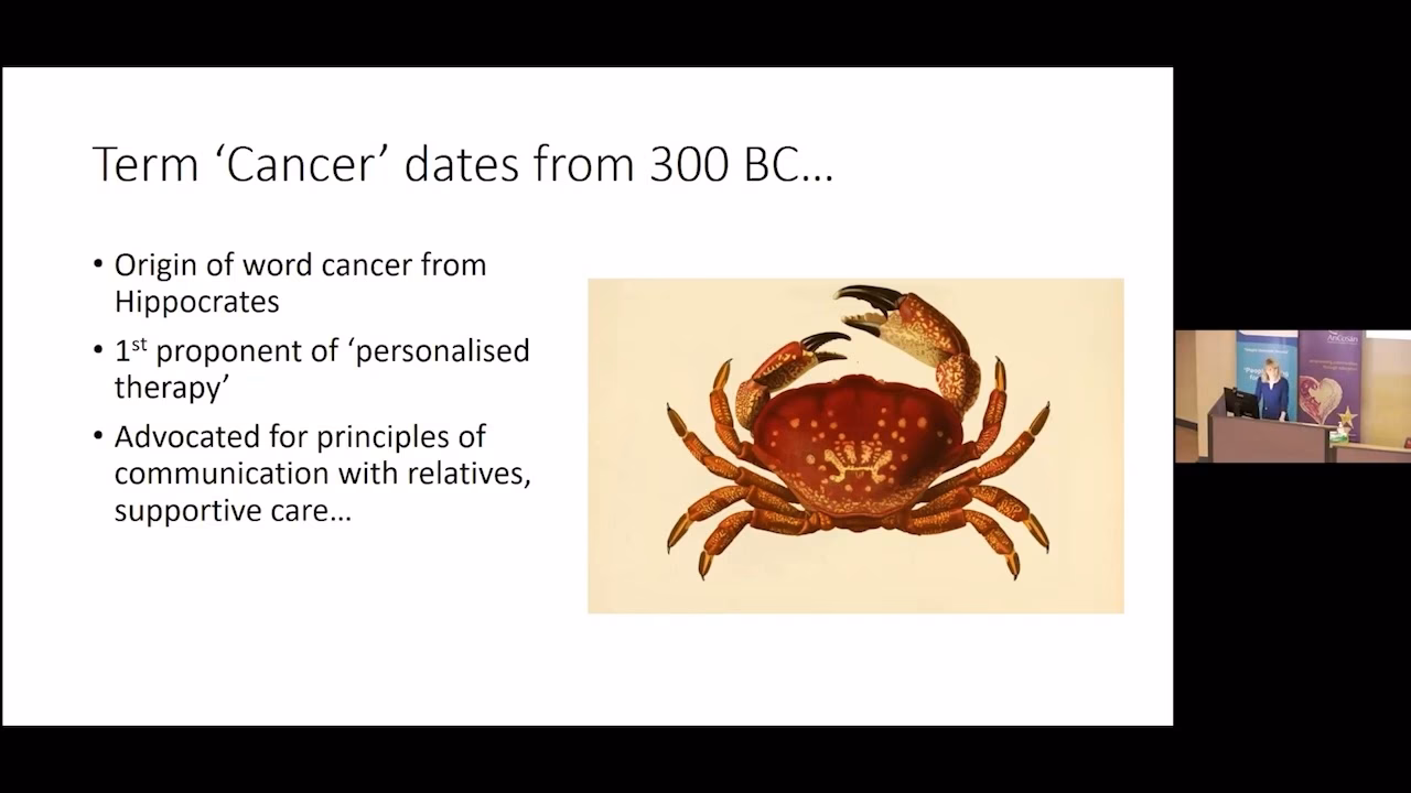 What does cancer mean in English?
