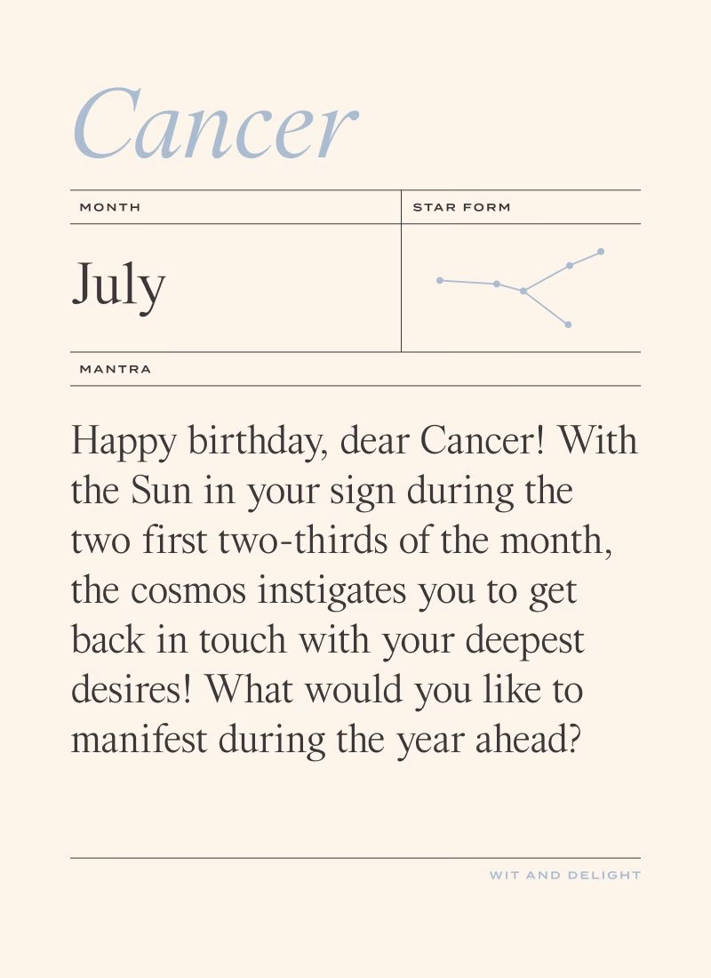 Is July 2025 a good month for cancer & Taurus?