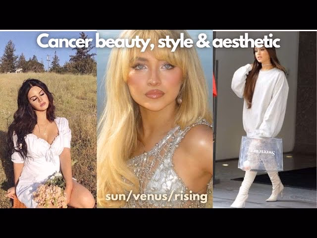 What does a cancer rising woman look like?