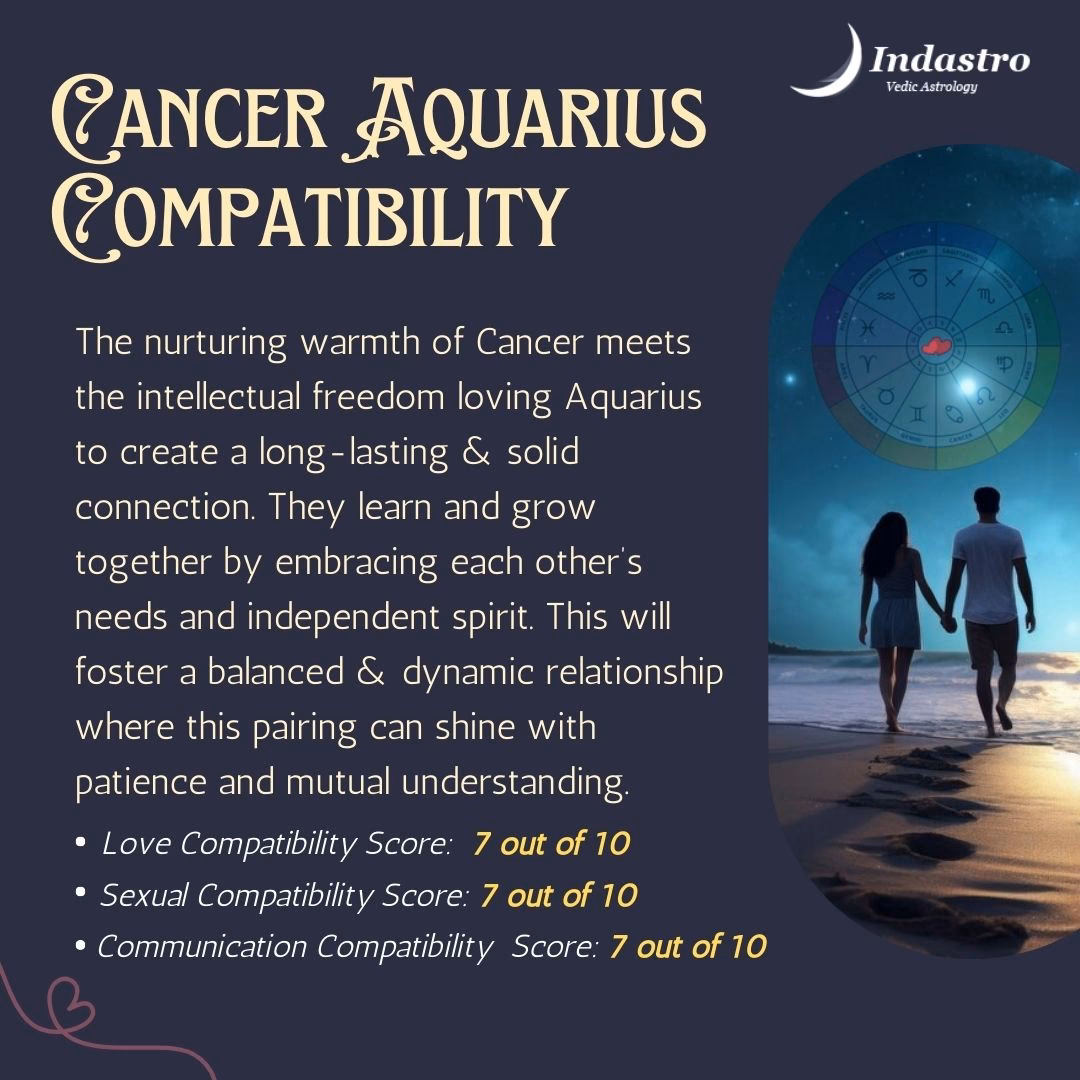 Can cancer sex with Aquarius?