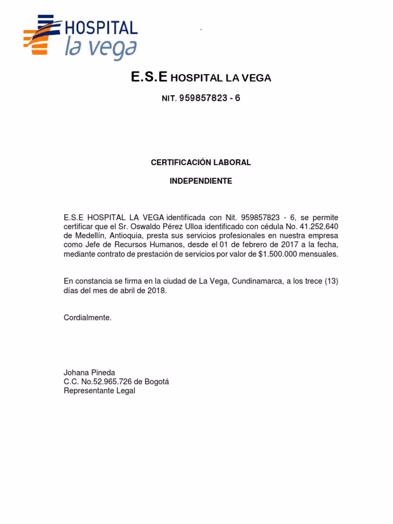 ¿Cuál es el propósito de una carta de trabajo independiente?
