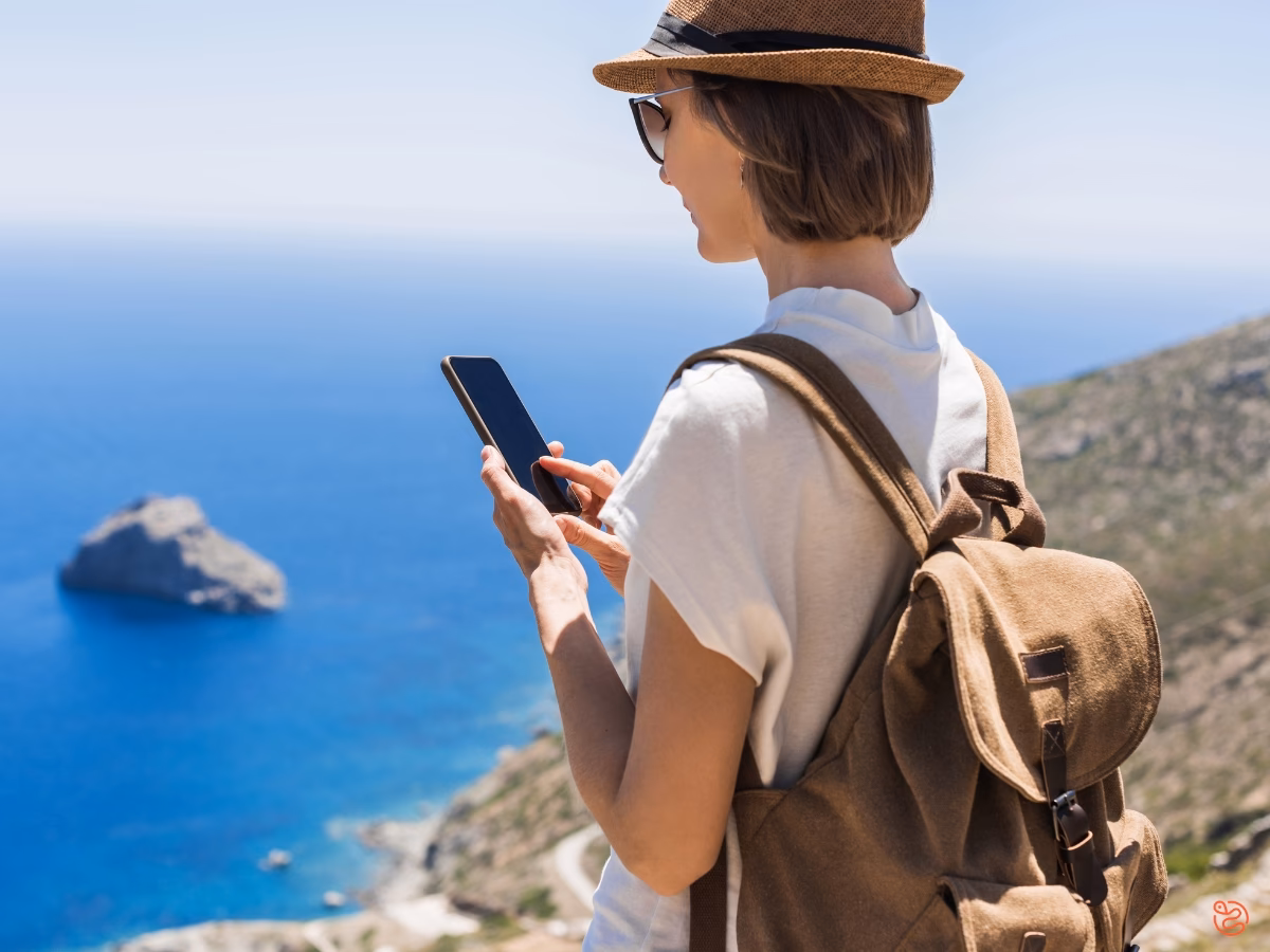 How far do cell signals travel over the water?