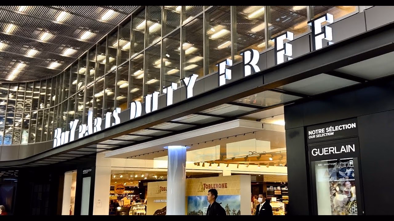 What is a duty free Paris-Charles de Gaulle boarding area?