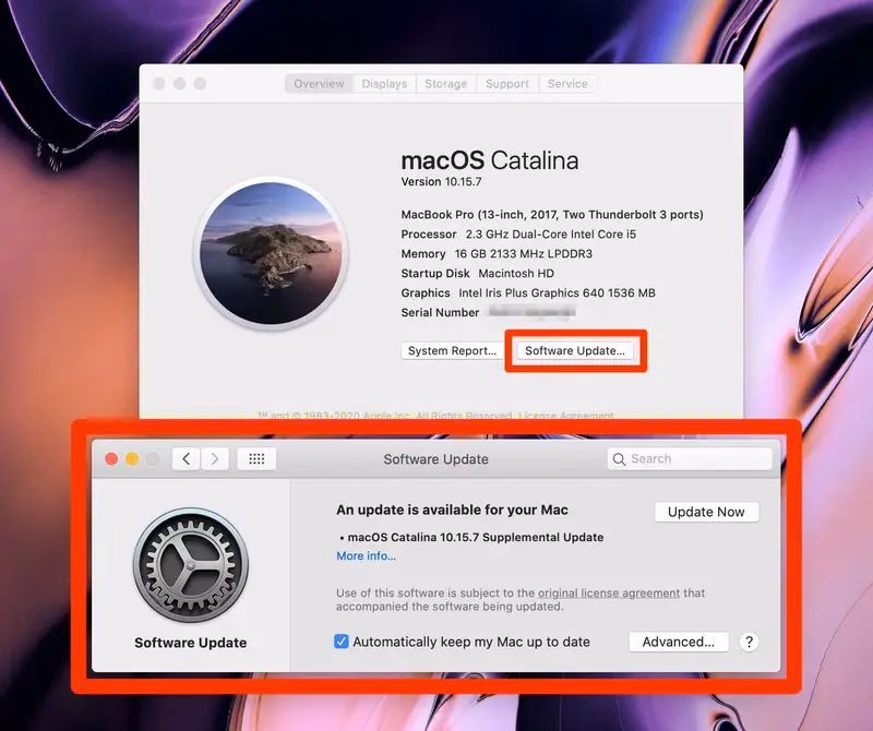 How do I know if my Mac has a new operating system?