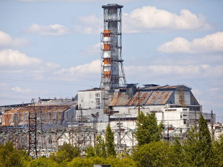 How many nuclear reactors were shut down after the Chernobyl disaster?