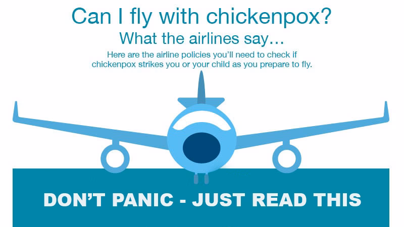 What do you need to know about chickenpox and air travel?