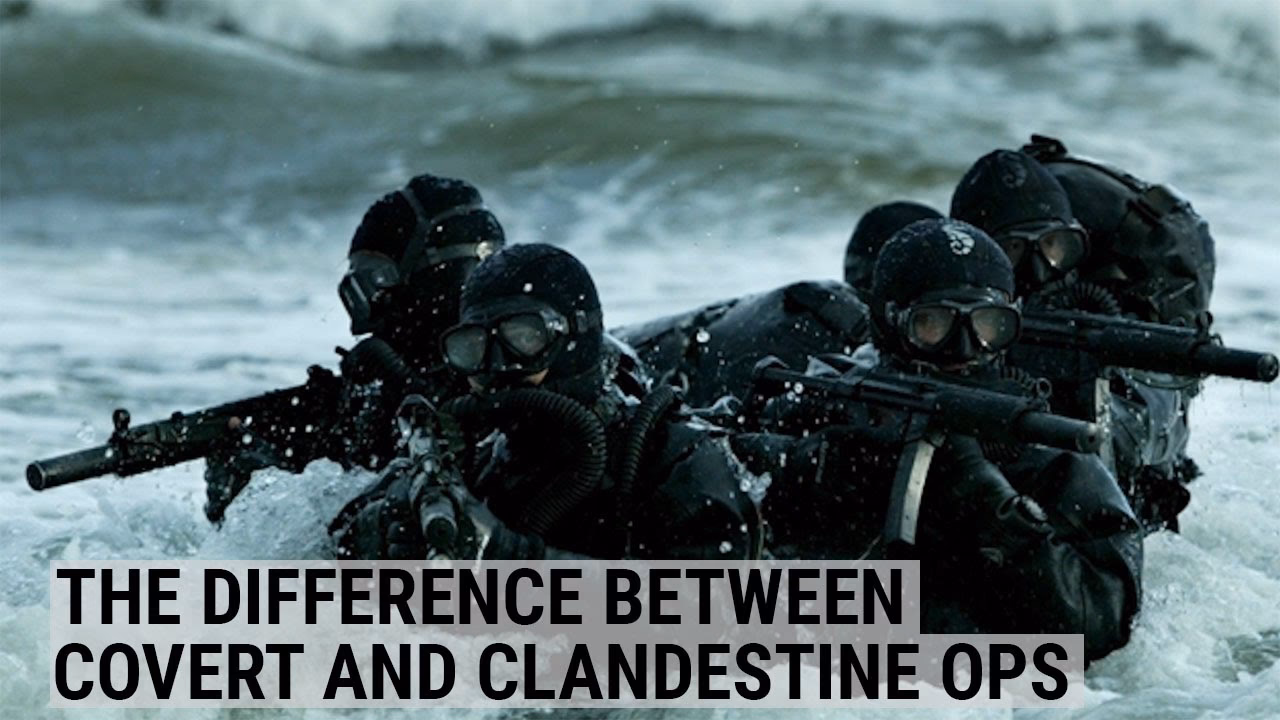 What is a clandestine operation?