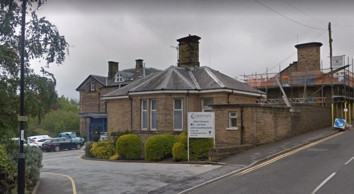Where is spire Claremont Hospital?