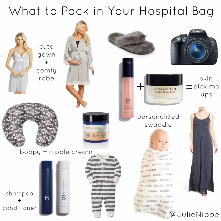 What should you wear in bed after Labor?