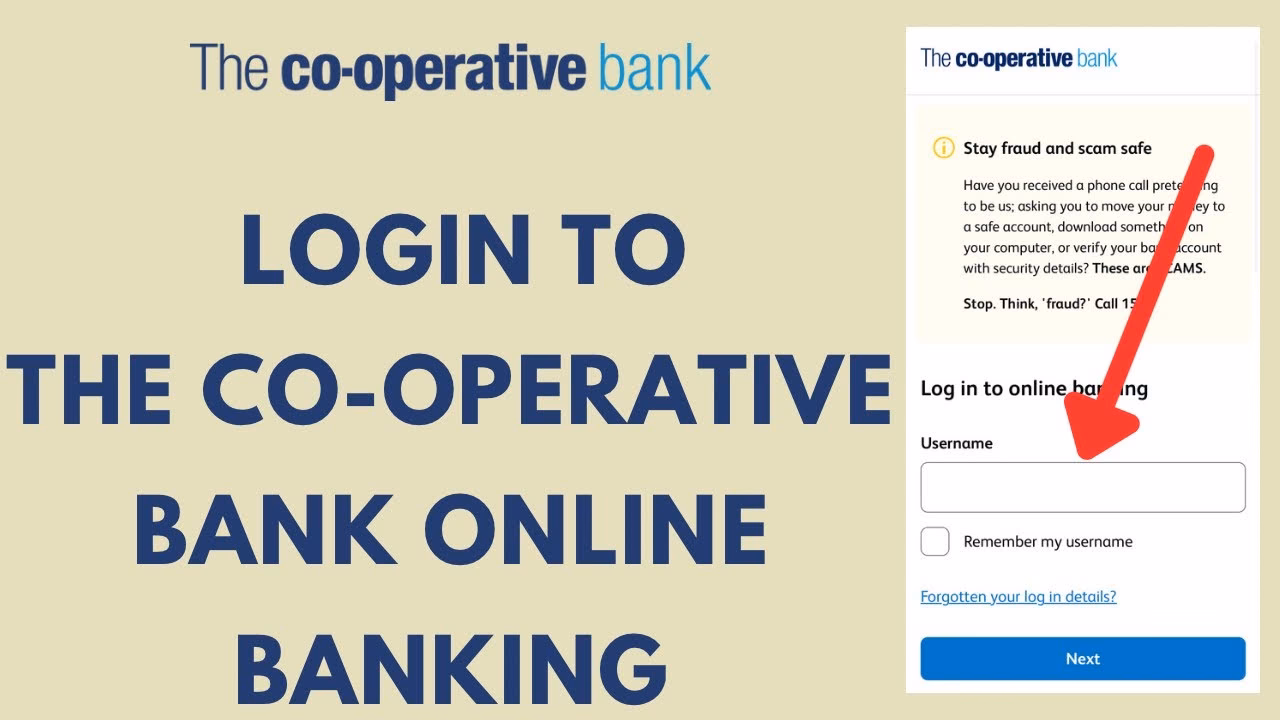 How do I register for co-op Bank?