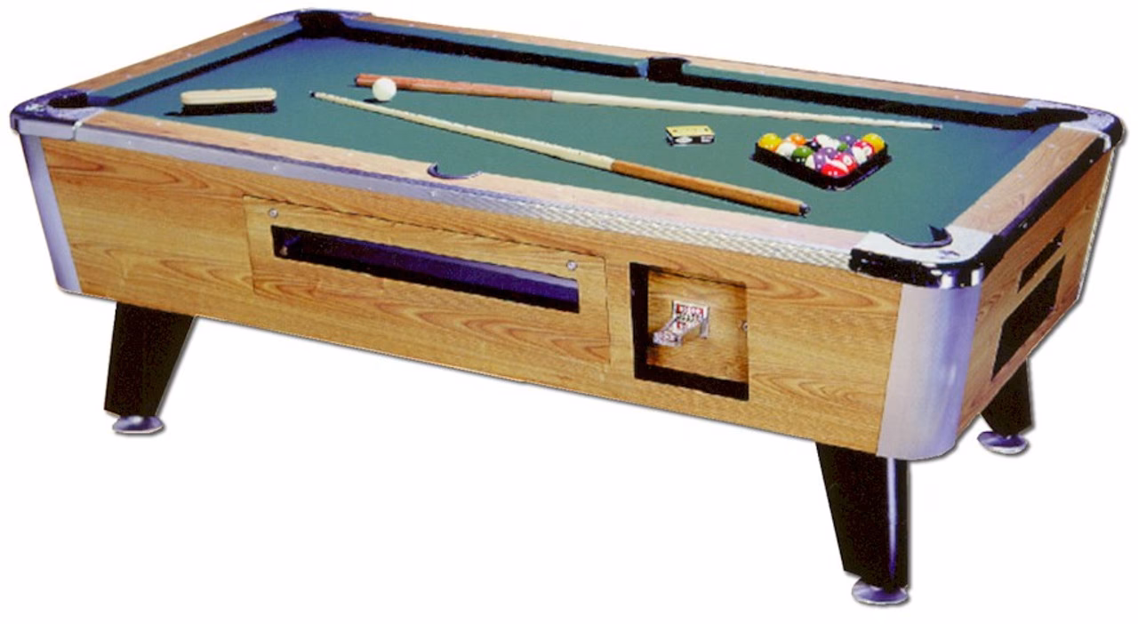 How many coin operated bar pool tables are there?