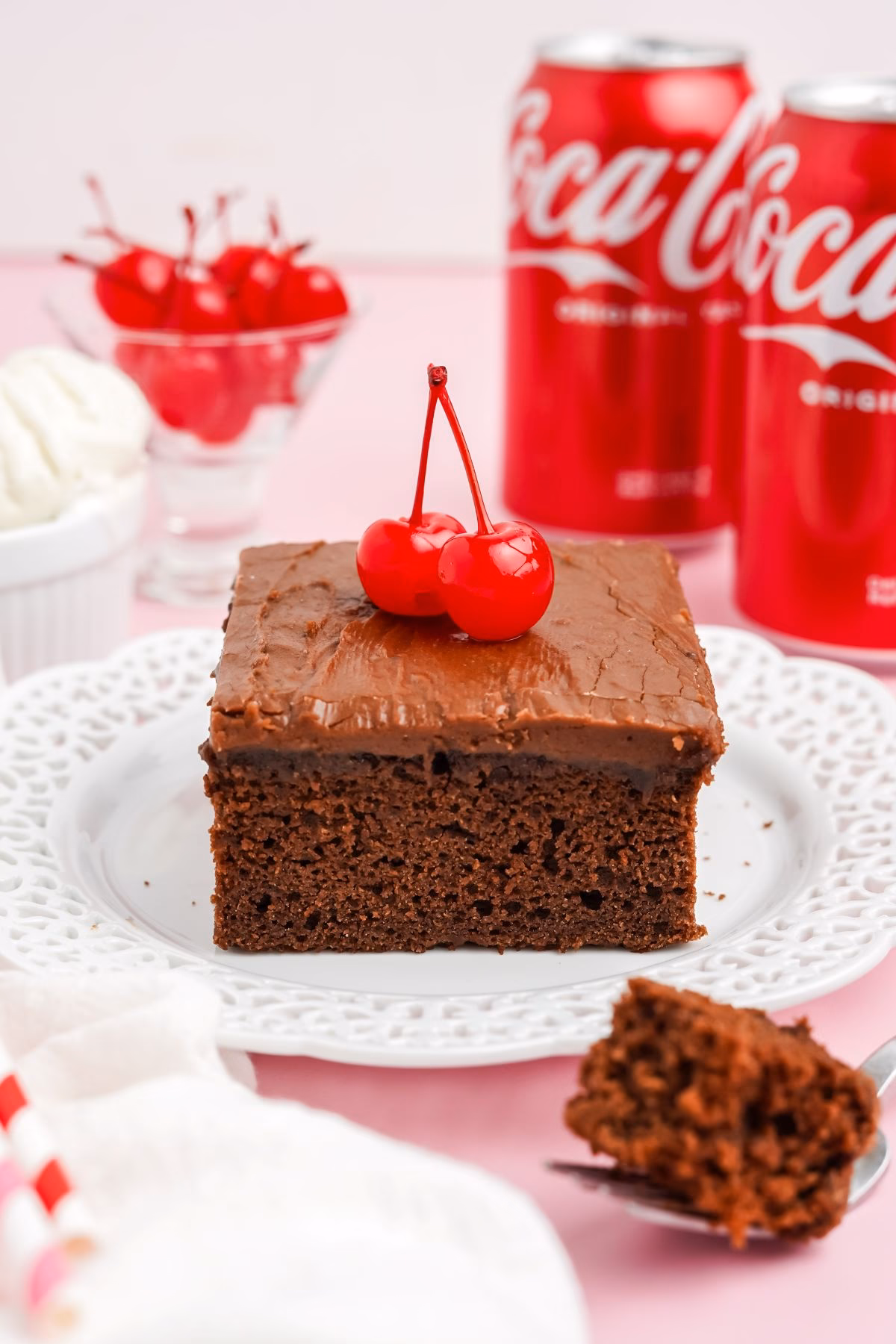 Does a can of Cola really make a Coca-Cola cake?