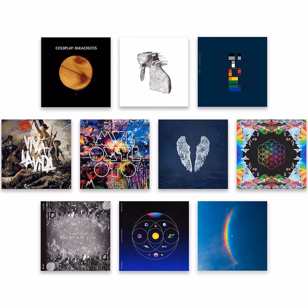Which Coldplay albums are available for free?