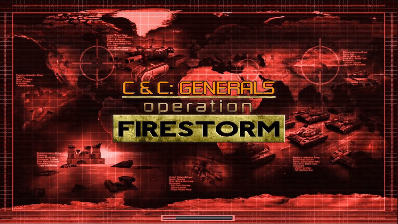 What is Operation Firestorm in C&C Generals Zero Hour?